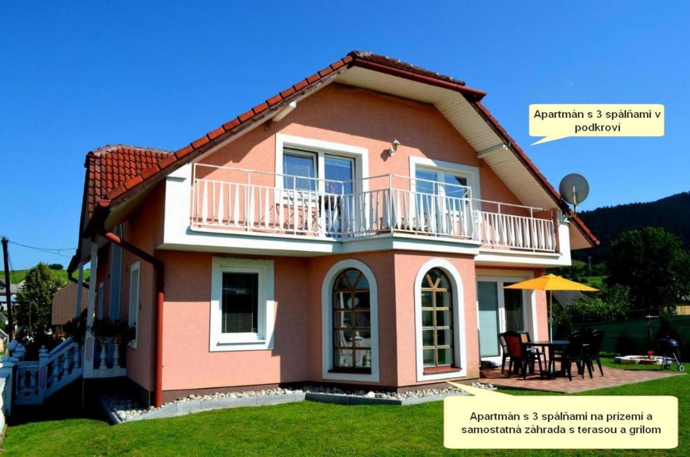 Chalupa Riviera A Apartmany Riviera - Liptov Besenova 루좀베로크 외부 사진
